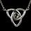 TRIANGULAIRE - moldavit, argent