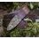 VIKING BELT, Borre Beast, leather bronze embossed brown