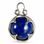 LAPIS LAZULI d'argent, pendentif - GOTLAND, Viking