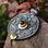 BATTERSEA, luxury pendant, silver and MOLDAVITE