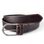 Leather belt, brown