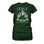 DOYLE STYLE, Irish Stick Fighting, t-shirt vert pour femme