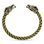 CELTIC DRAGON, brass bracelet
