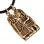 Lovers, Bronze Viking Pendant