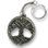 CELTIC OAK sacred tree of life, zinc, keychain