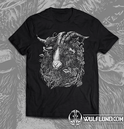 GOAT, MEN'S T-SHIRT BLACK, DRUID COLLECTION