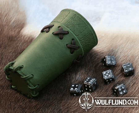 SET OF SIX FORGED DICE