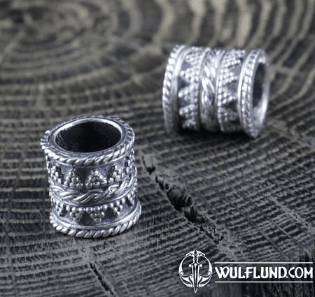 VIKING BEARD RING FROM STERLING SILVER
