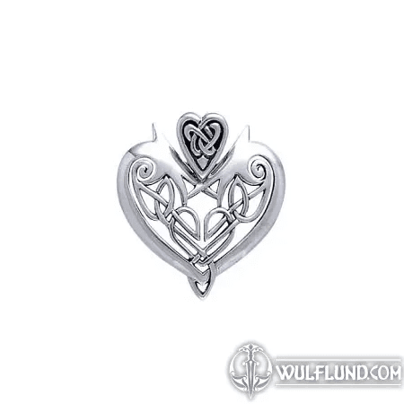 CELTIC KNOTTED HEART PENDANT - PT-3444