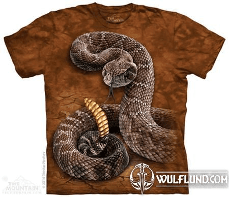 RATTLESNAKE, T-SHIRT, THE MOUNTAIN