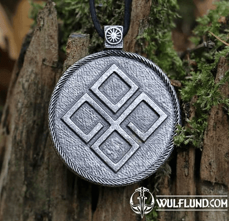 DAJBOG, PENDANT, PEWTER