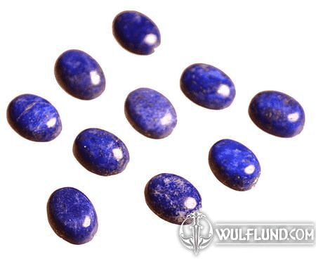 LAPIS LAZULI, CABOCHON GEMSTONE, OVAL