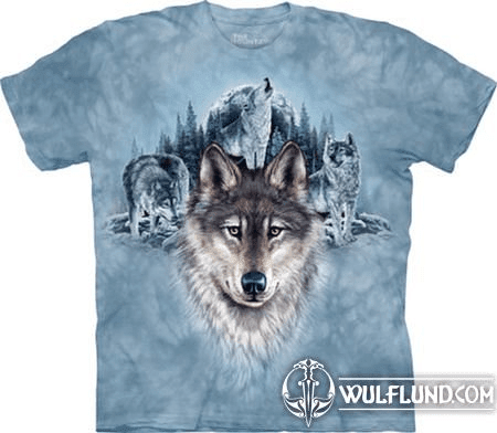 BLUE MOON WOLVES, T-SHIRT, THE MOUNTAIN