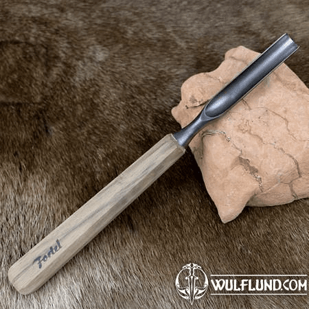 WOOD CHISEL, HAND FORGED, TYPE XIX