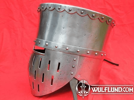 TEMPLAR HELMET, FORGED