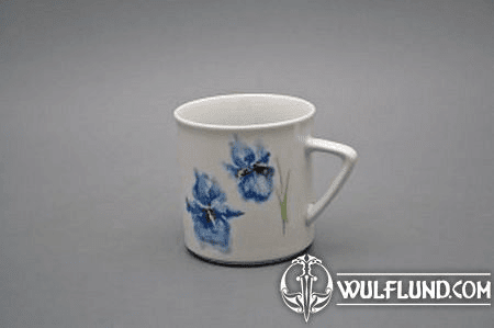 TETRA BLUE IRIS, MUG 0.25 L, BOHEMIA PORCELAIN