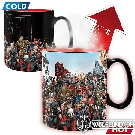 MARVEL HEAT CHAMGE MUG