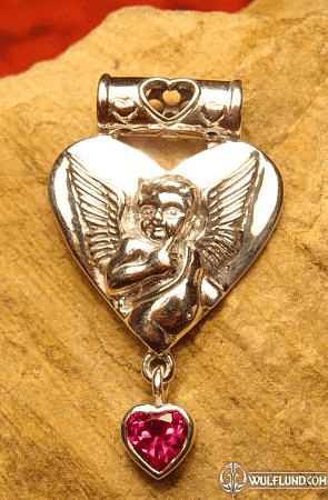 EROS, SILVER PENDANT