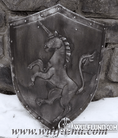 UNICORN, HAND MADE SHIELD