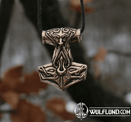 MARTEAU DE THOR - TÓR, PENDENTIF, BRONZE