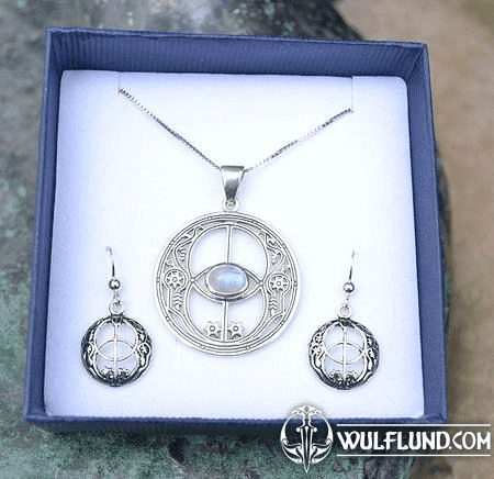 CHALICE WELL, STERLING SILVER JEWELRY SET