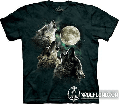 THREE WOLF MOON, THE MOUNTAIN, T-SHIRT