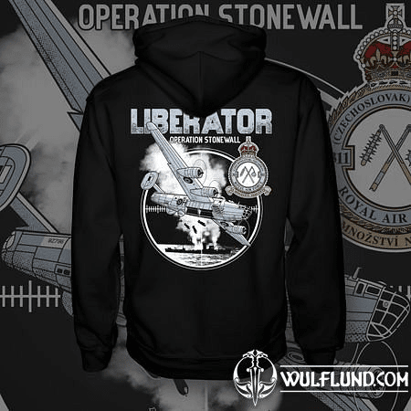 LIBERATOR NO 311 SQUADRON RAF HOODIE ZIPPER