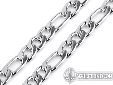 STAINLESS STEEL FLAT CHAIN 0.9X55 CM