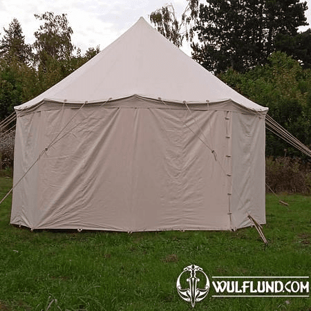 MEDIEVAL TENT DIAMETER 4 M, HEIGHT 3.7 M