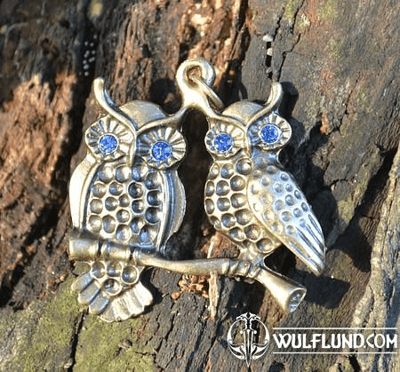 OWL FAMILY, PENDANT