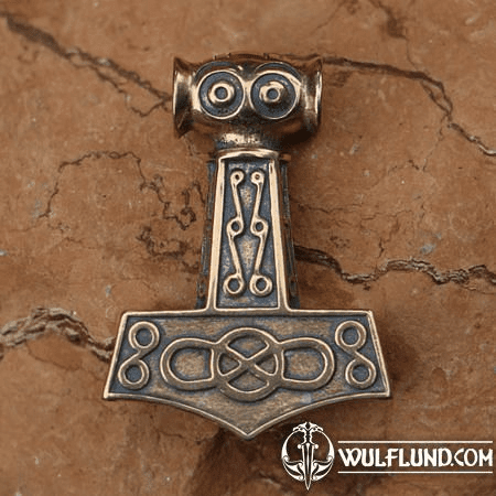 MARTEAU DE THOR - PENDENTIF, BRONZE