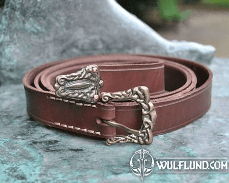 VÍKINGR, VIKING LEATHER BELT