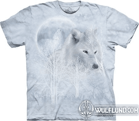 WHITE WOLF MOON, THE MOUNTAIN, T-SHIRT