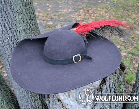 MUSKETEER ROUND HAT