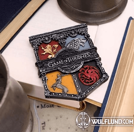 GAME OF THRONES SIGIL HOUSE MASCOT FRIDGE MAGNET