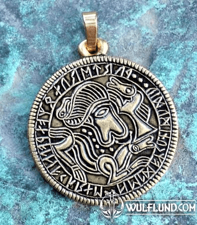 ABSTRACT VIKING BRACTEATE