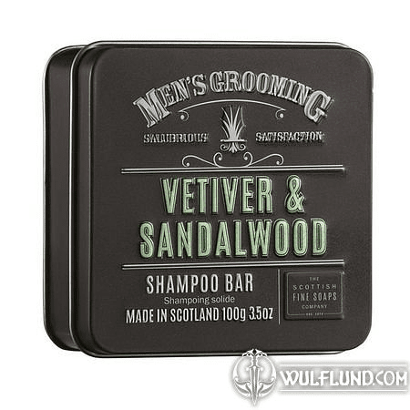 VETIVER & SANDALWOOD SHAMPOO BAR