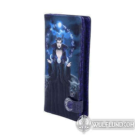 MOON WITCH EMBOSSED PURSE ANNE STOKES 18.5CM