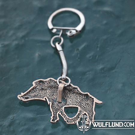 Porte-clés Pendentif Nœud Celtique En Métal Argenté - Symbole Hibou, Neuf Avec étiquettes