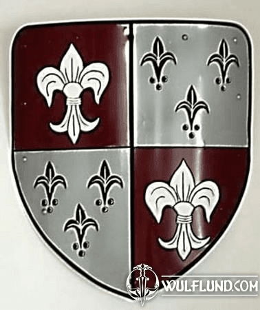 FRENCH LILY - COAT OF ARMS - SHIELD