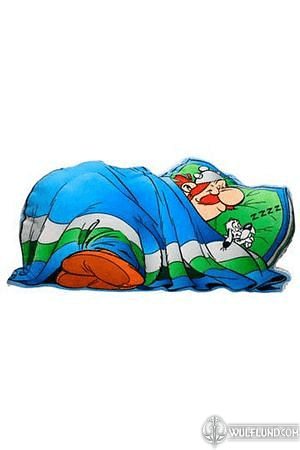 ASTERIX SLEEPING OBELIX, CUSHION, 74 CM