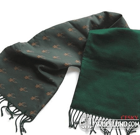 SCARF, FLEECE, DEER