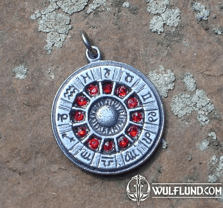 ZODIAC PENDANT - RED