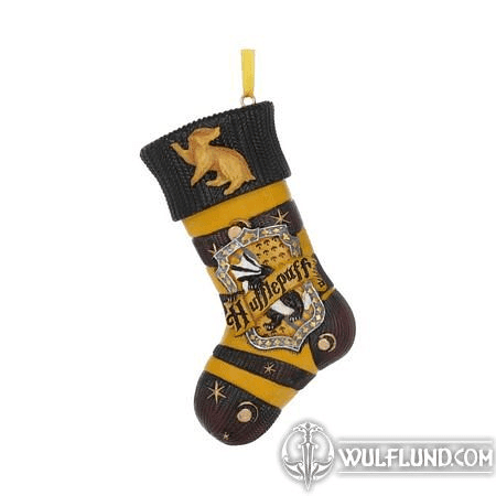 HARRY POTTER HUFFLEPUFF STOCKING HANGING ORNAMENT