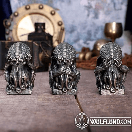 THREE WISE CTHULHU 7.6CM