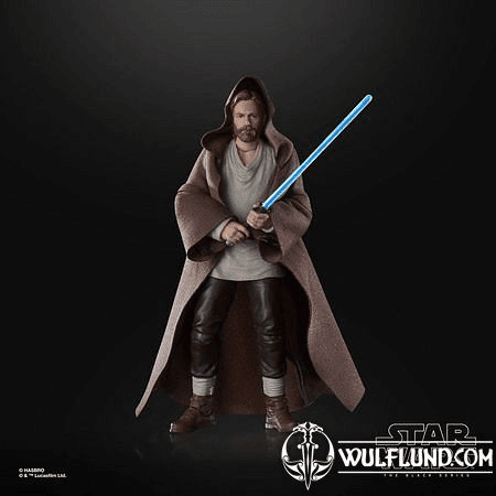 STAR WARS: OBI-WAN KENOBI BLACK SERIES ACTION FIGURE 2022 OBI-WAN KENOBI (WANDERING JEDI) 15 CM