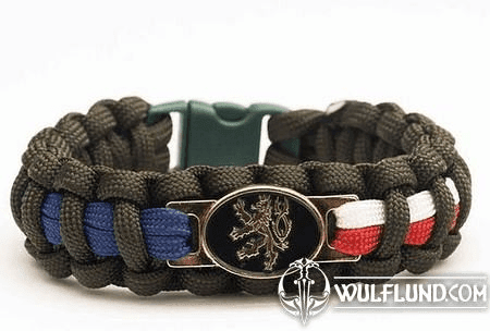 PARACORD BRACELET - RÉPUBLIQUE TCHÈQUE