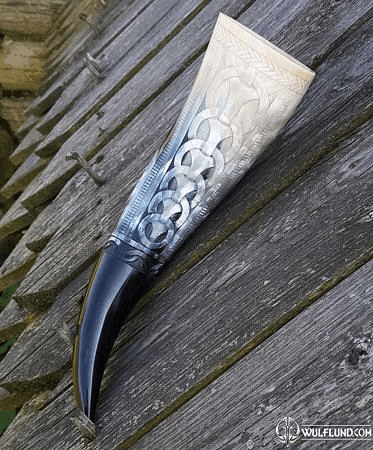 GRÍMAR, ENGRAVED DRINKING HORN, DELUXE EDITION