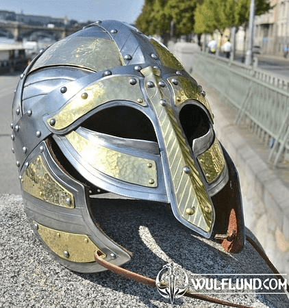 ARNGRIM, VIKING HELMET WITH CHEEK-GUARDS