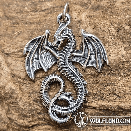 DRAGON ÉTERNEL - PENDENTIF EN ARGENT AG 925